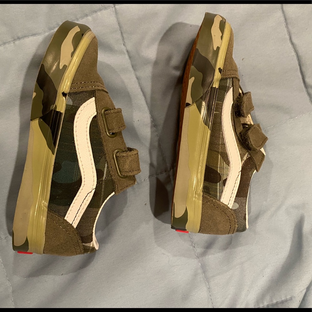 Toddler, camouflage shoes